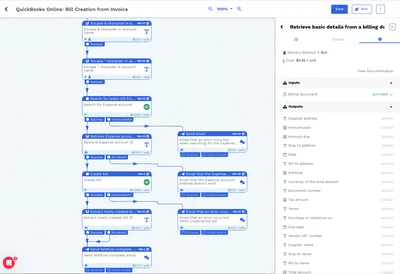 QuickBooks Online: Bill Creation from Invoice