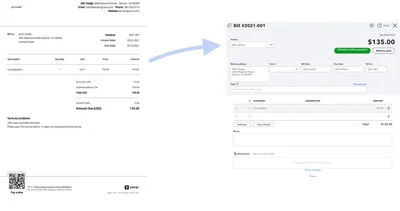 Sample result quickbooks